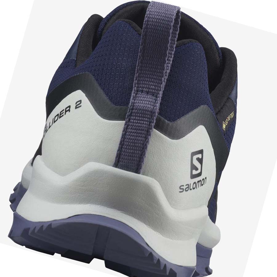 Salomon XA COLLIDER 2 GORE-TEX Kadın Patika Koşu Ayakkabısı Mavi | TR 2761RVD